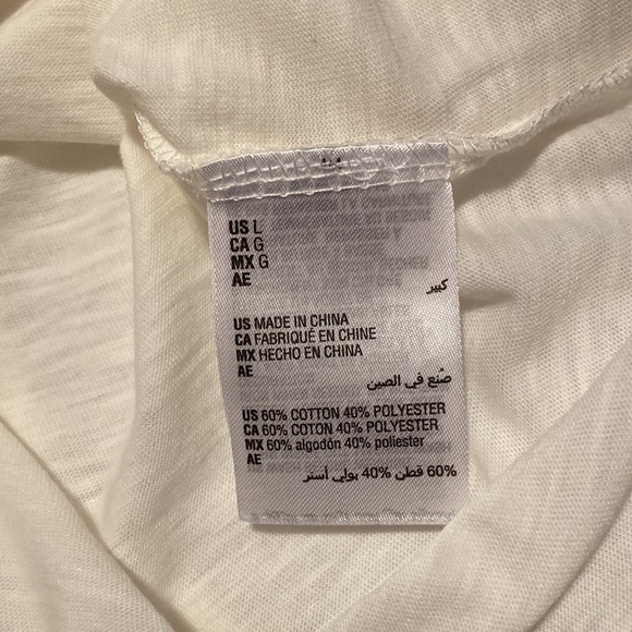 ❤️ 2/$25* ❤️ NWT - Girls Long Sleeve Heart & Star Design Crop Top - Sz L - Picture 8 of 11